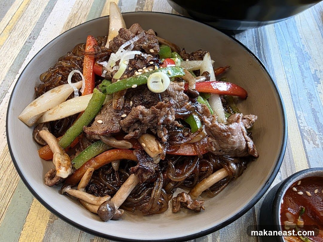 Japchae with Beef and Vegetables