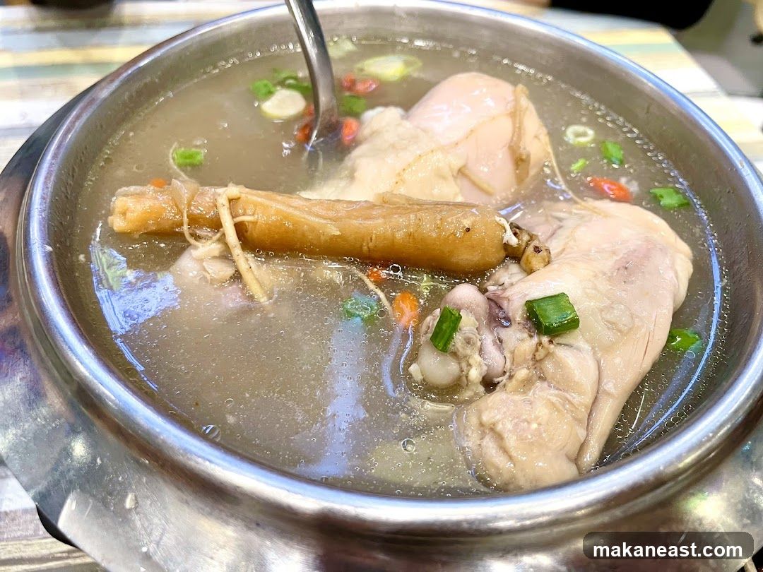 Chicken Soup with Ginseng