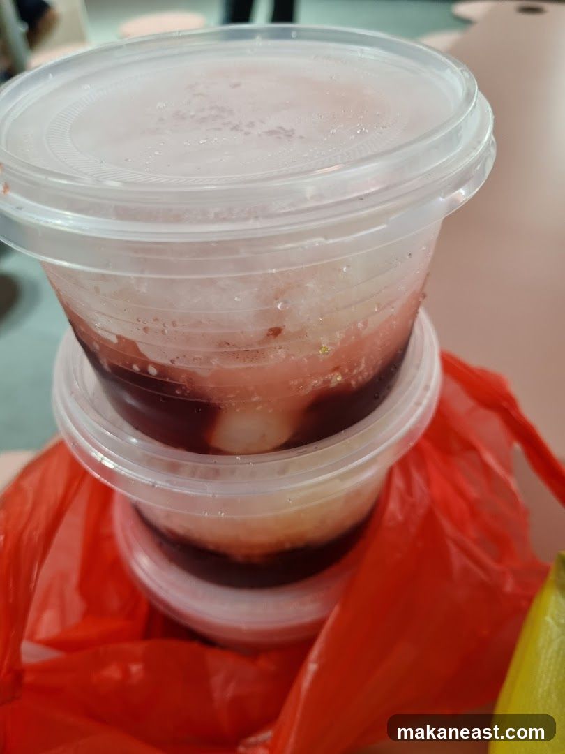 Dessert Cups in Plastic Bag