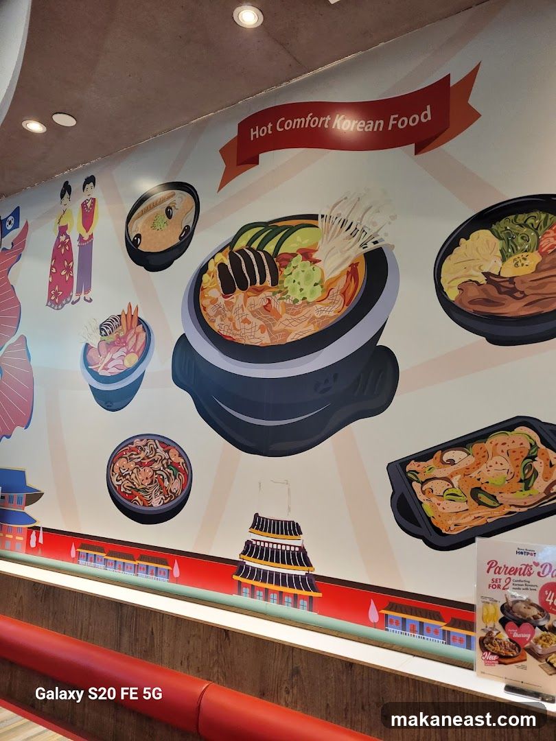 Korean Food Mural