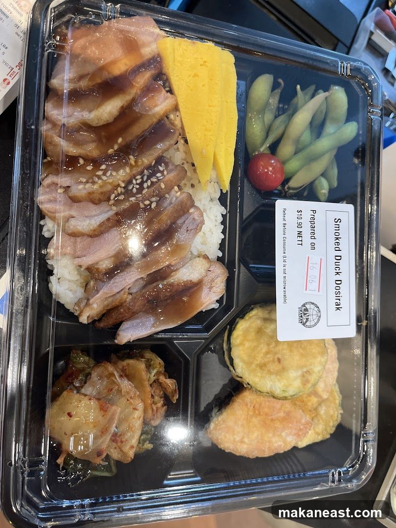 Smoked Duck Bento Box
