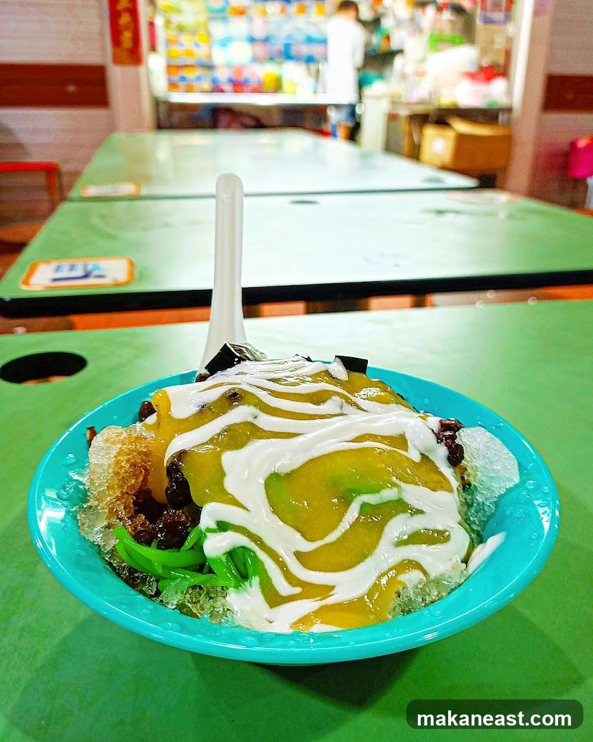 Dessert with Shaved Ice