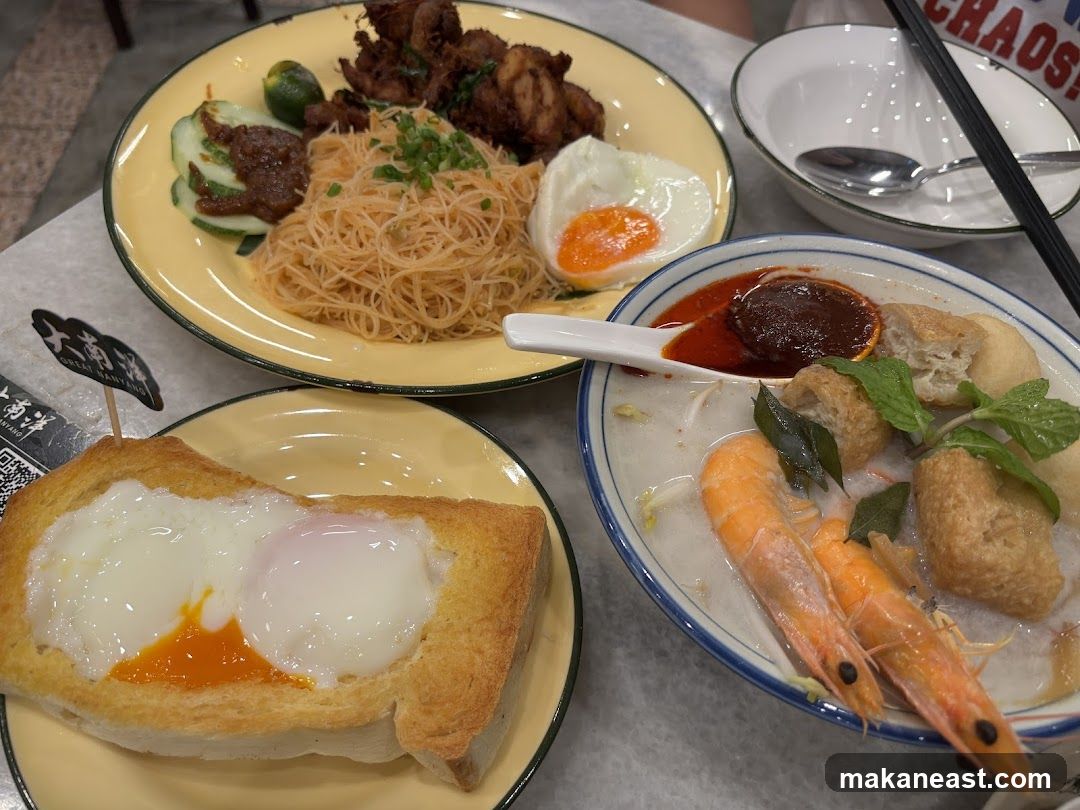 Asian Food Spread