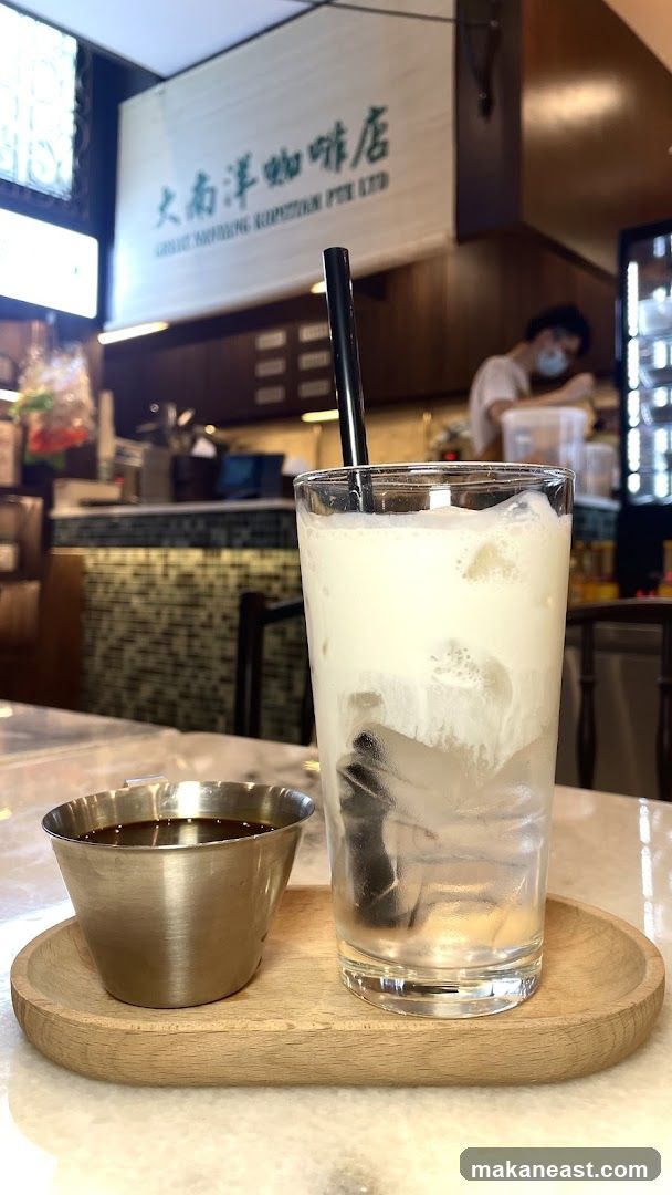 Beverages at a Cafe