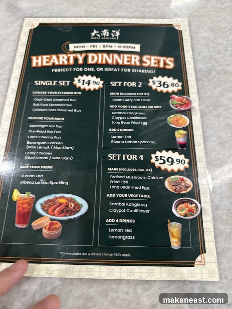 HEARTY DINNER SETS