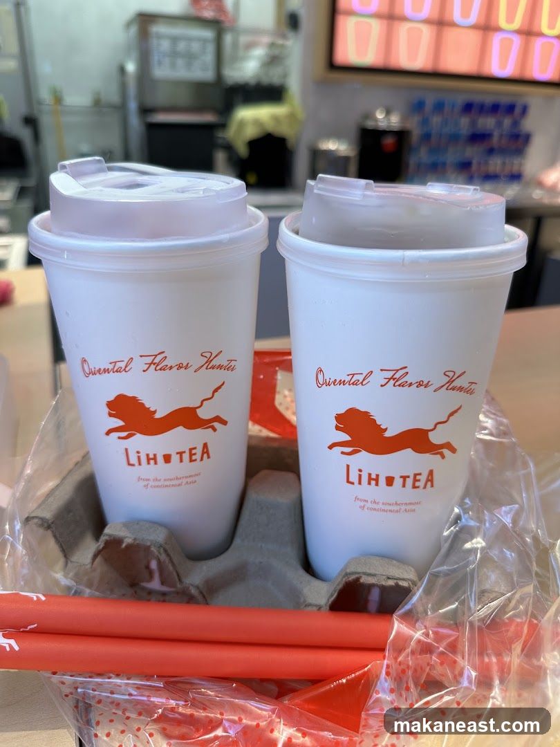 Two LiH TEA Drinks