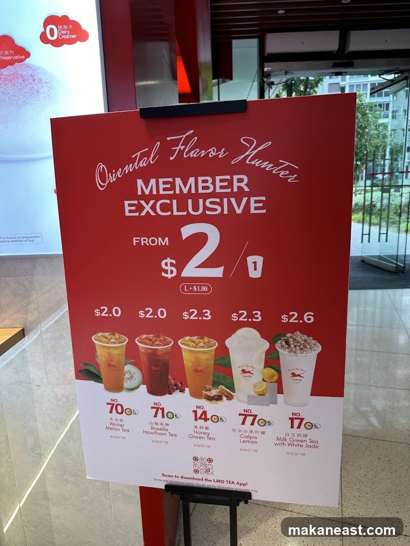 LIHO TEA Member Exclusive Promotion