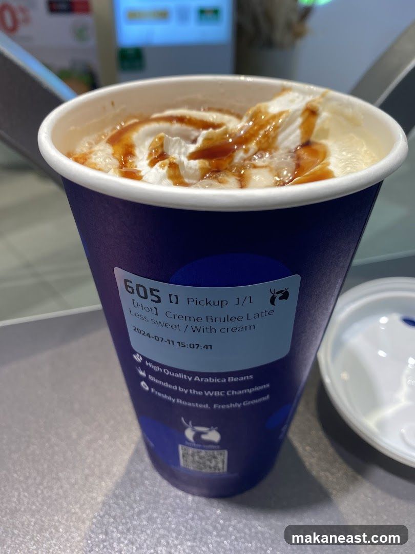 Creme Brulee Latte