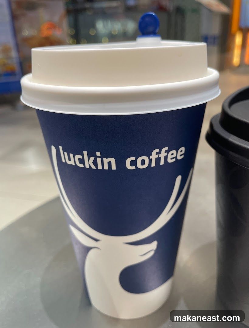 Luckin Coffee Cup