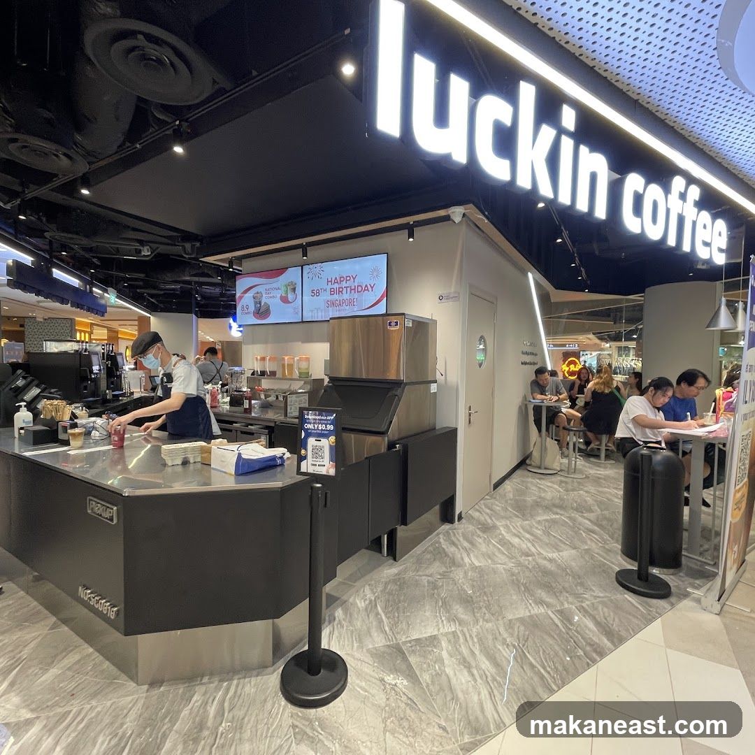 Luckin Coffee Counter