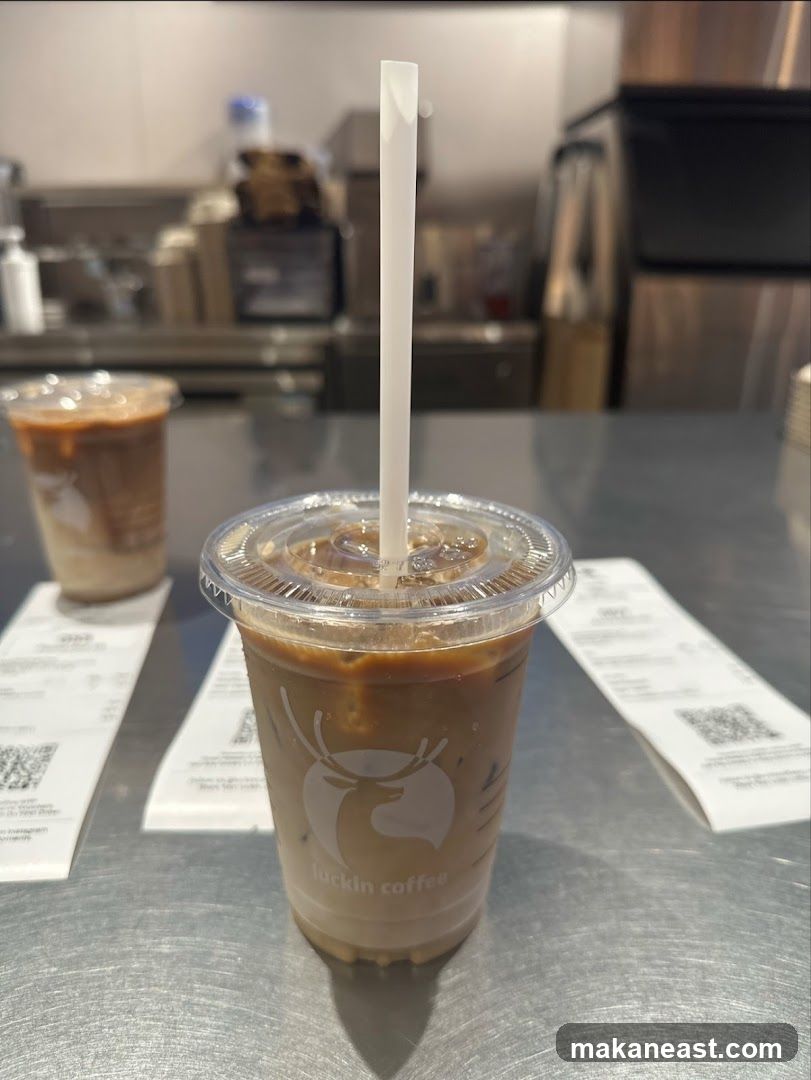 Iced Coffee with Logo