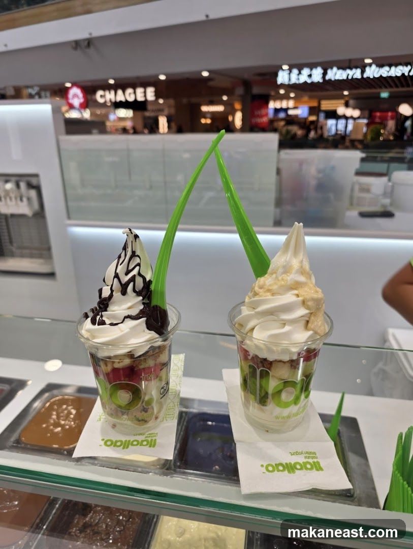 Frozen Yogurt Cups