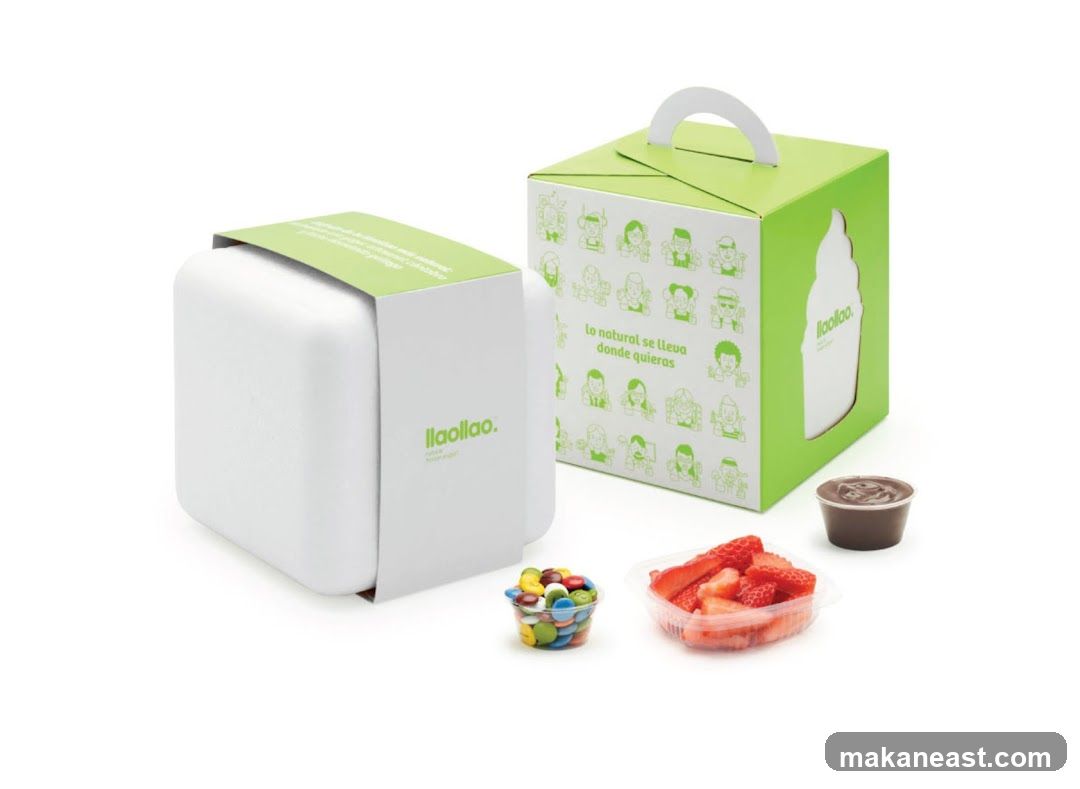 Llaollao Takeaway Packaging