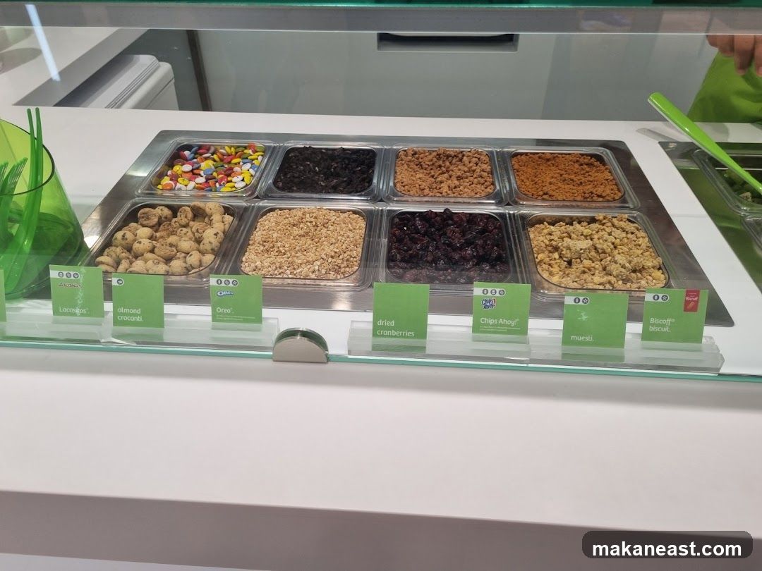 Toppings Bar