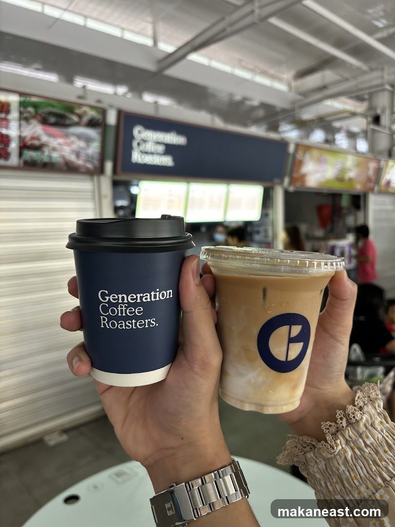 Two Coffee Drinks