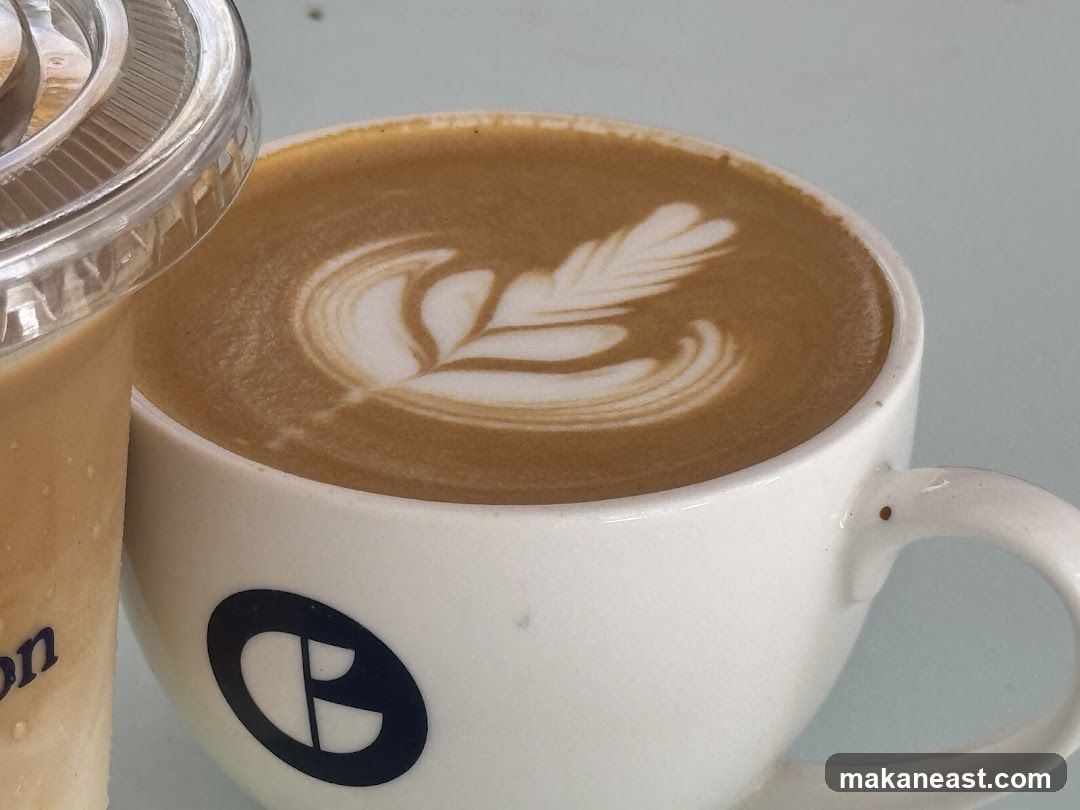 Latte Art in a Mug