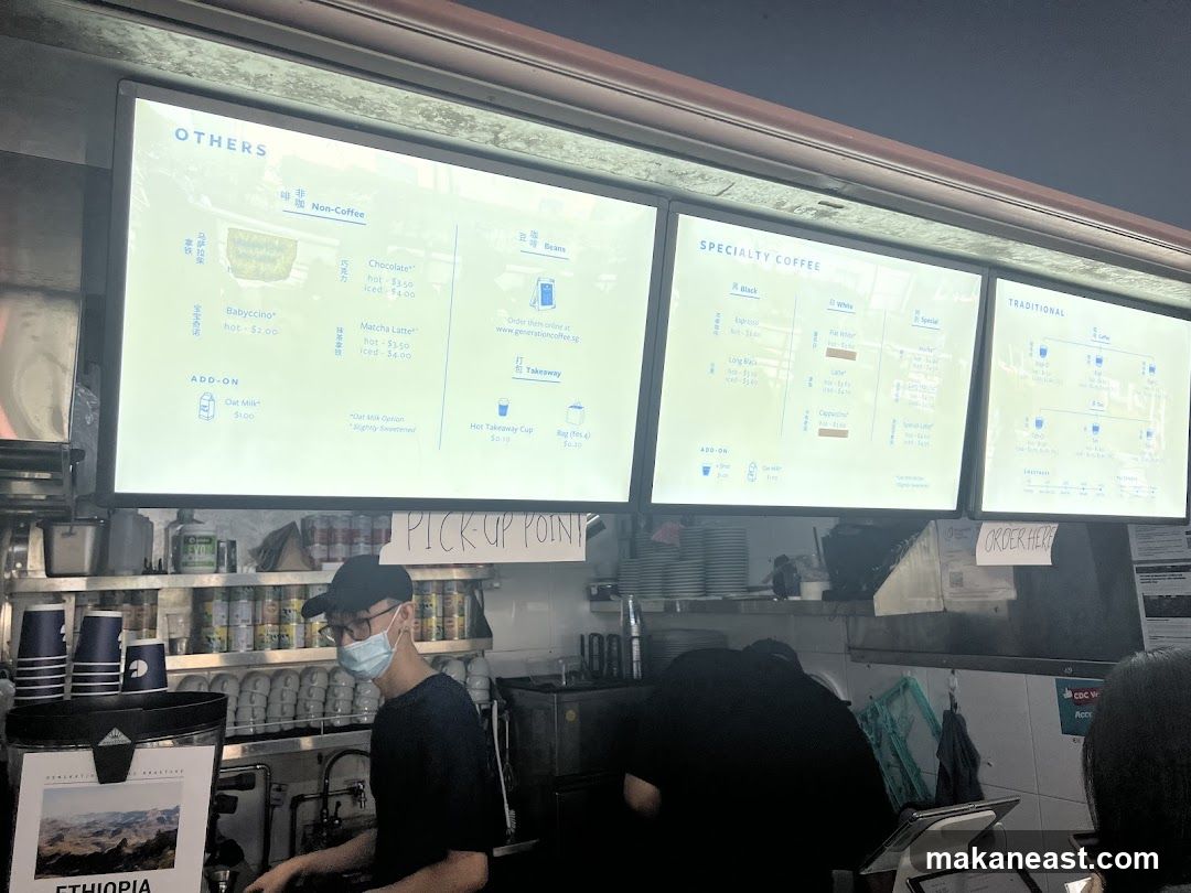 Coffee and Non-Coffee Menu