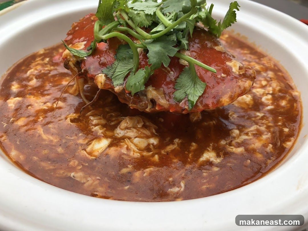 Crab in Sauce