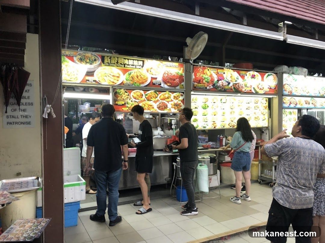 Food Stall with Menu Displays