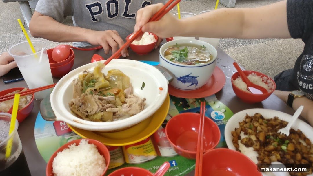 Meal with Rice and Soup