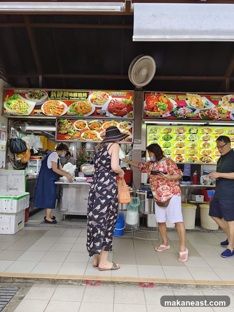 Food Stall with Menu Displays