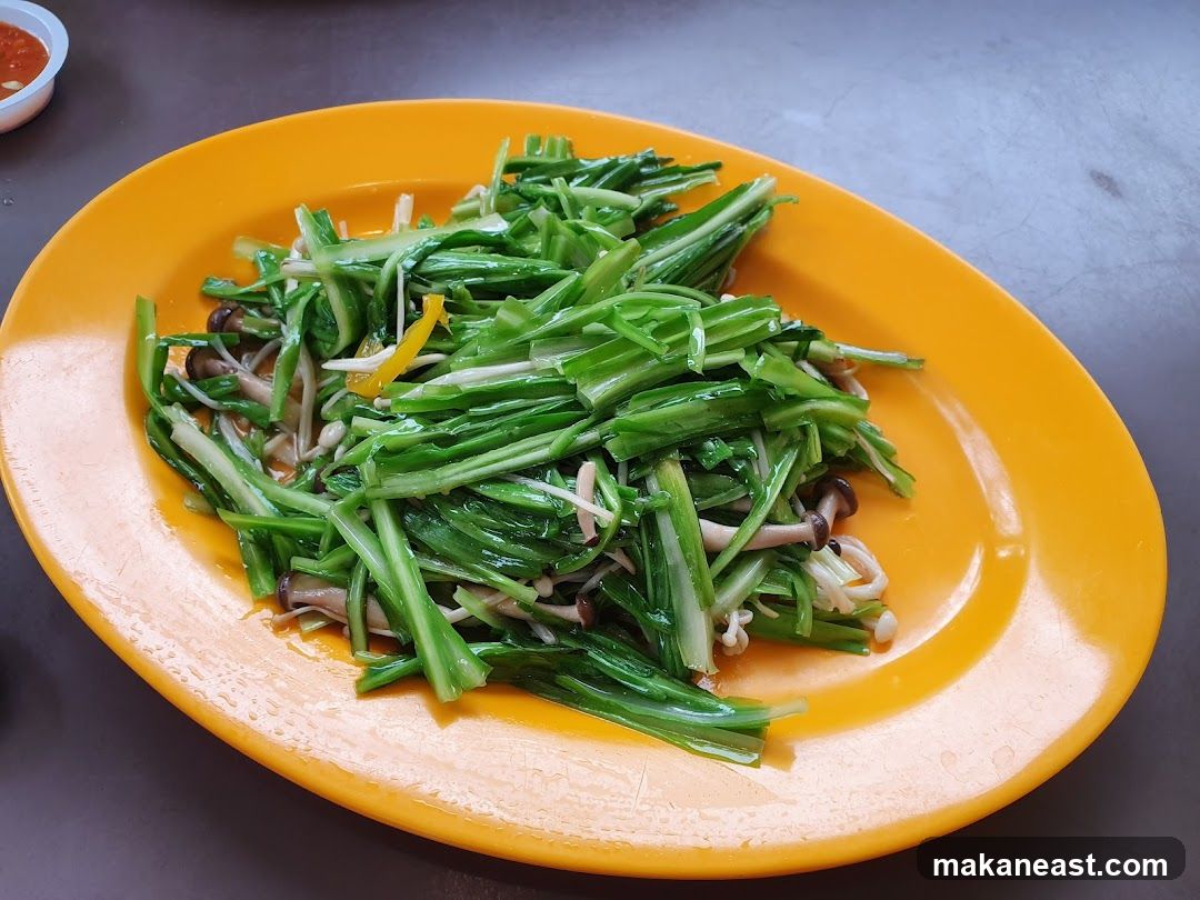 Stir-fried Vegetables with Mushrooms
