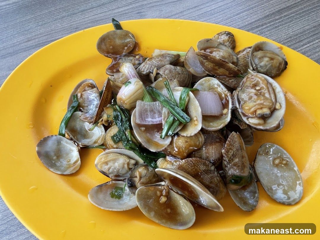 Stir-fried Clams