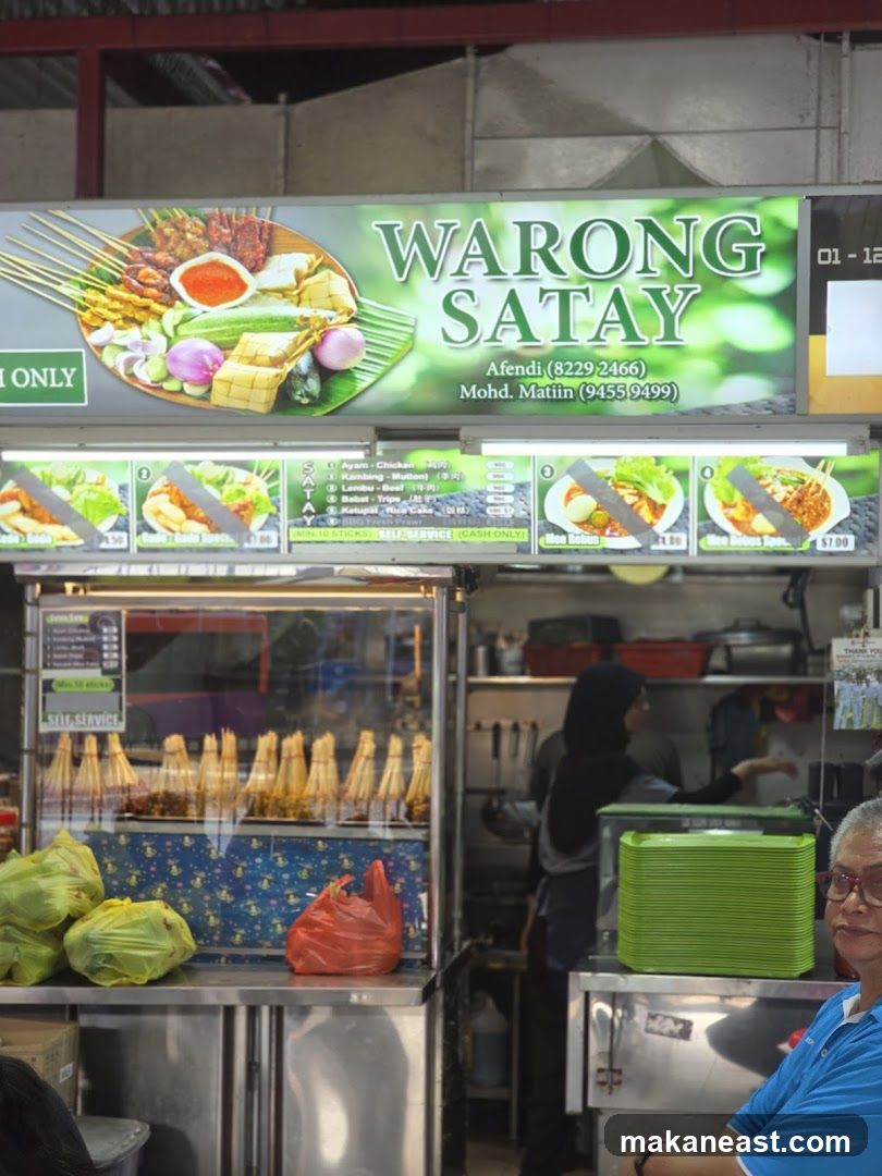 Warong Satay Stall