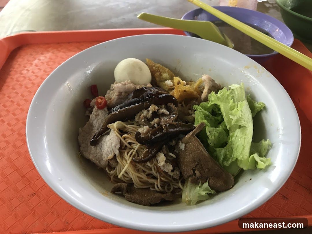 Noodle Dish with Toppings