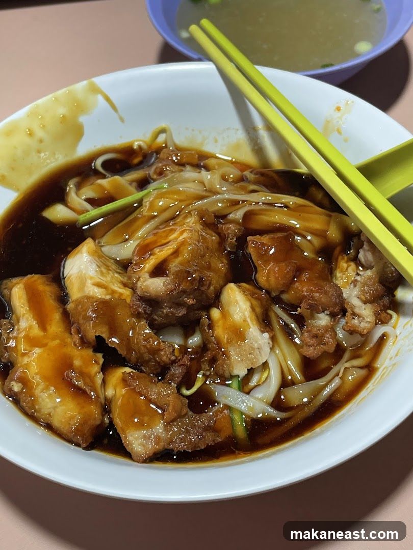 Noodles with Fried Fish