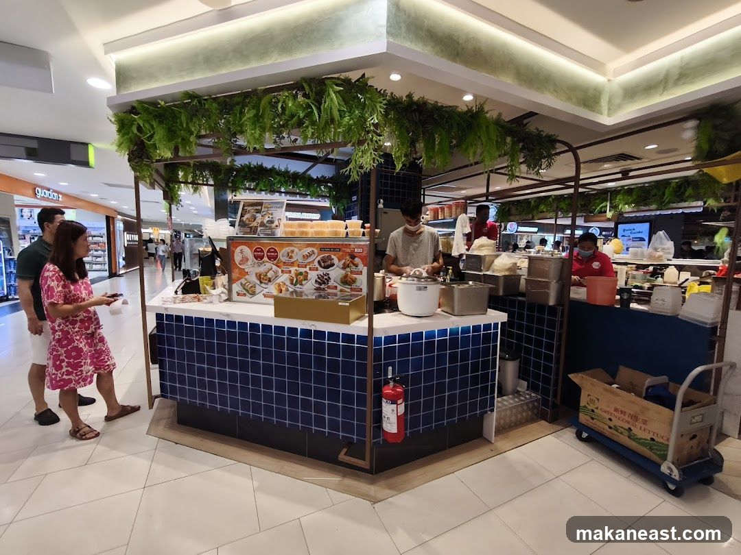 Food stall in a mall