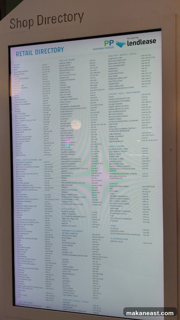 Shop Directory