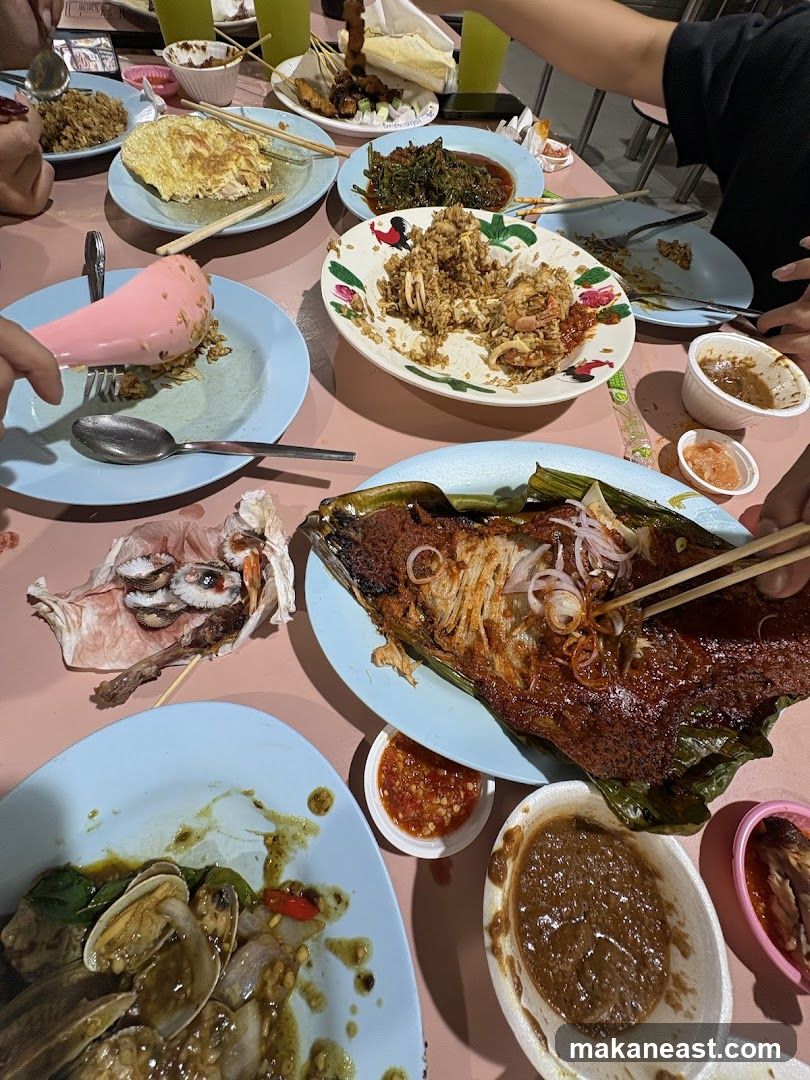Meal with various dishes