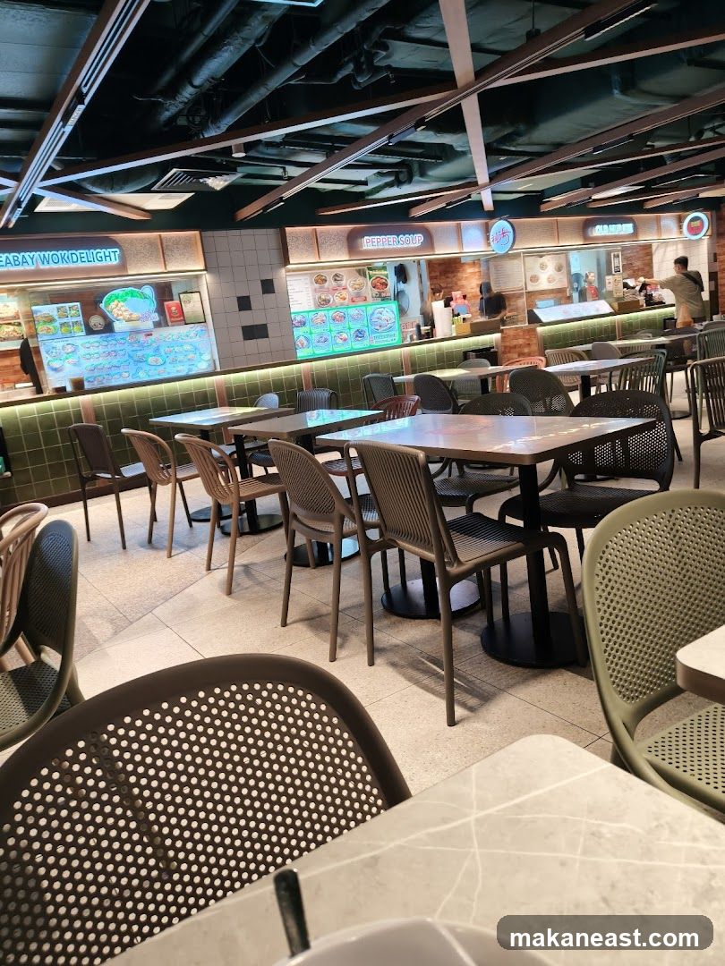 Food Court Dining Area