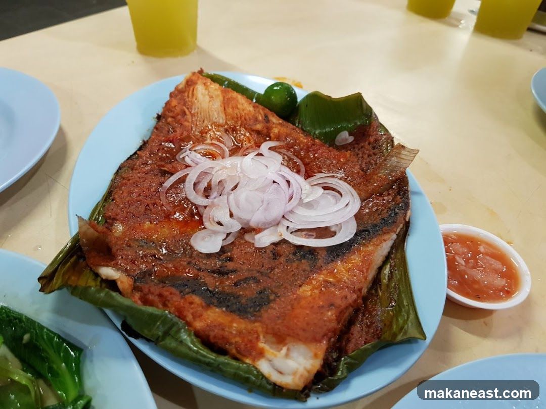 Spicy Grilled Fish with Onions
