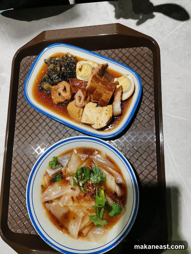 Braised Pork Belly and Noodles