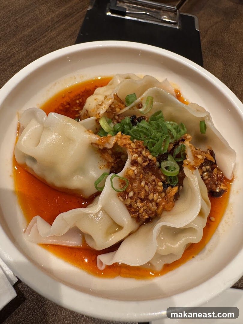 Spicy Wontons