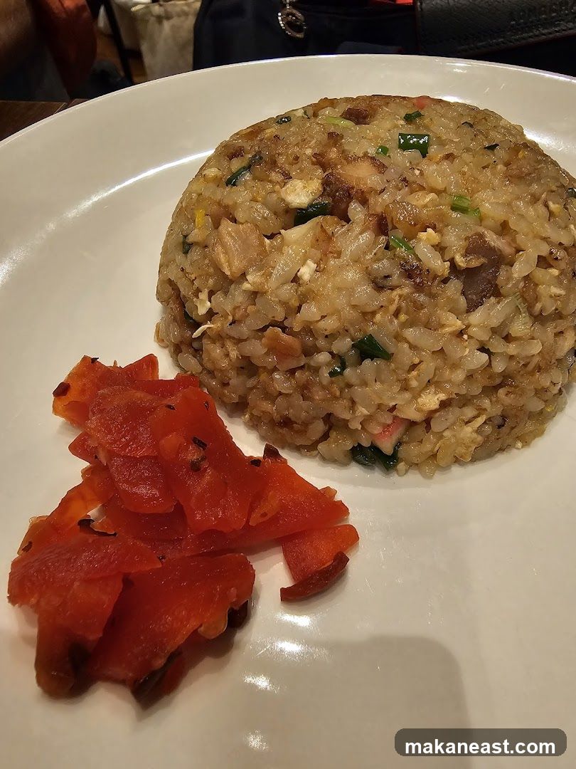 Fried Rice with Pickled Vegetables