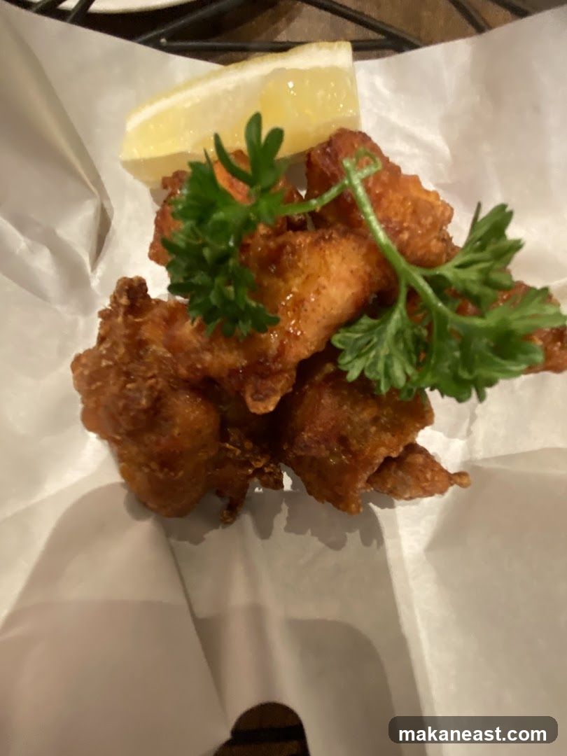 Fried Chicken Bites with Lemon and Parsley