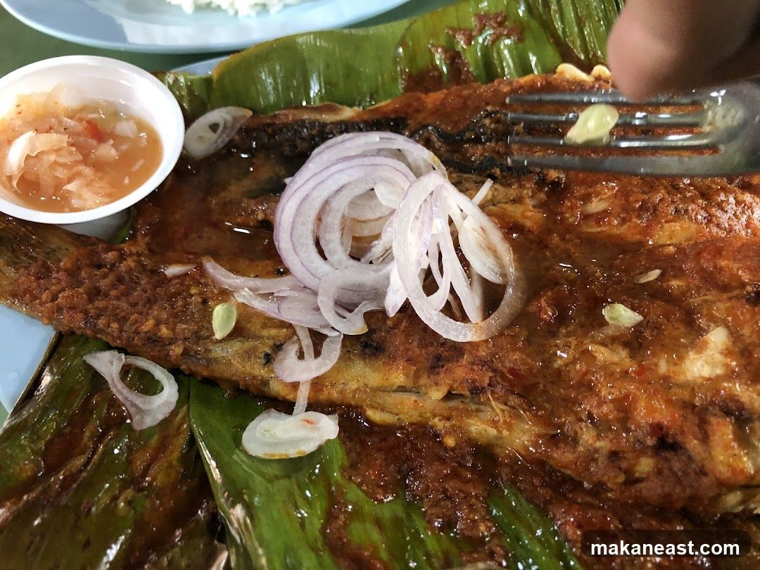 Grilled Fish with Sauce