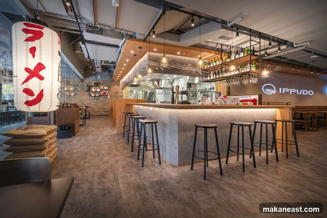Modern Ramen Restaurant Interior