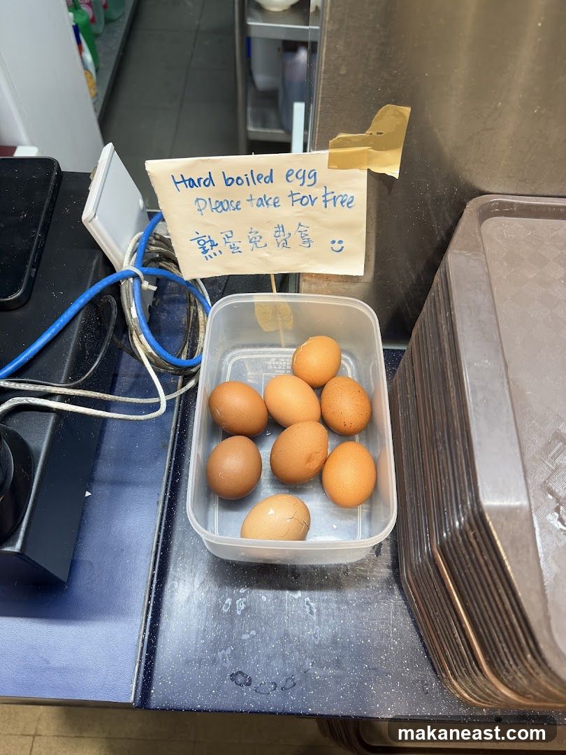 Free Hard Boiled Eggs