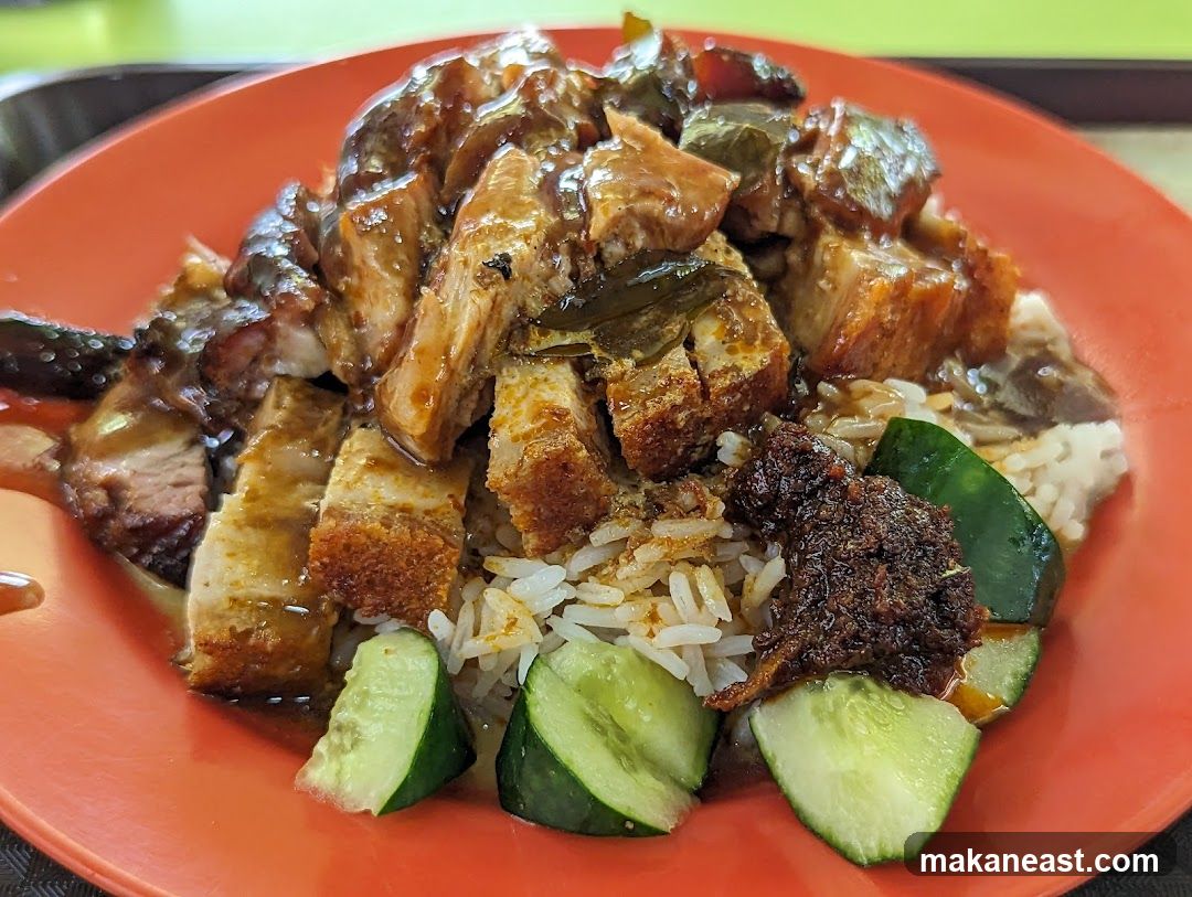 Roast Pork and Char Siu Rice