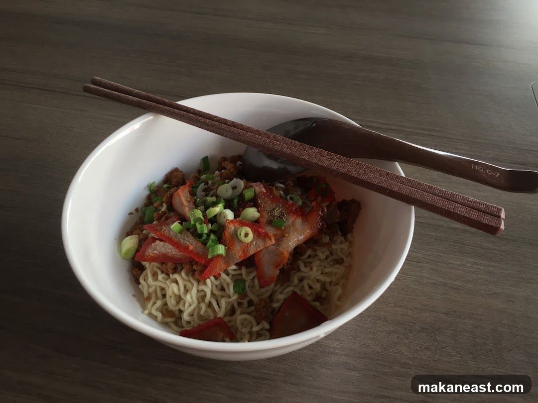 Noodle Dish with Char Siu