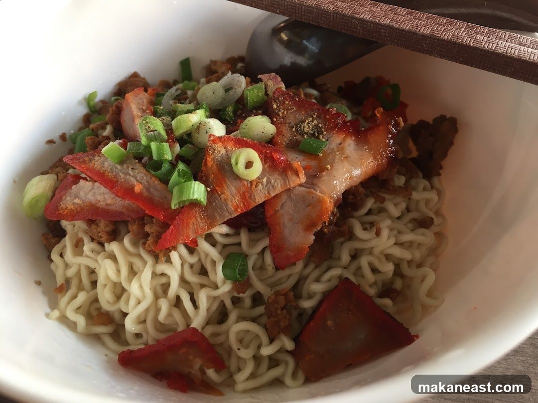 Noodle Dish with Char Siu
