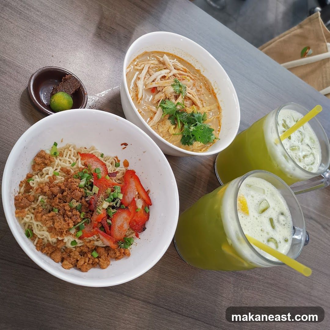 Noodles and Drinks