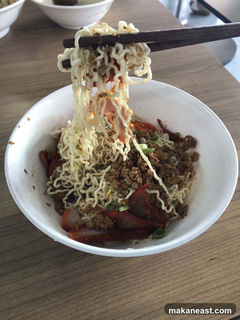 Noodles with Meat and Vegetables