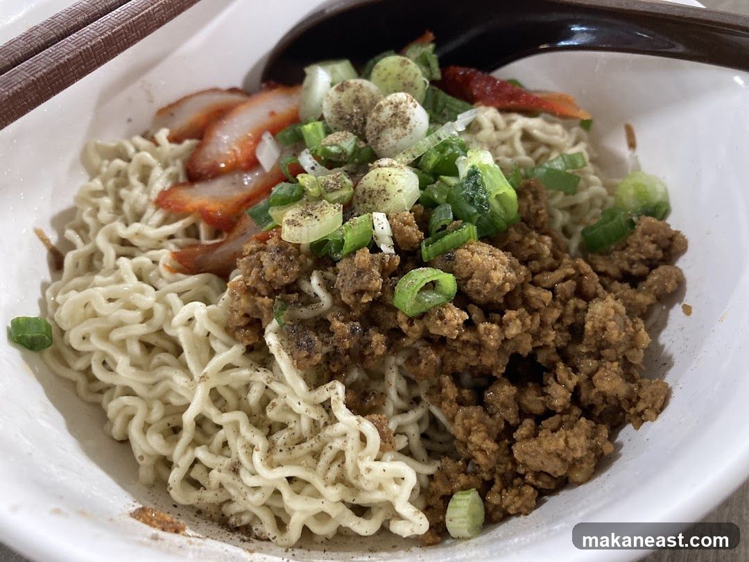 Noodles with Toppings