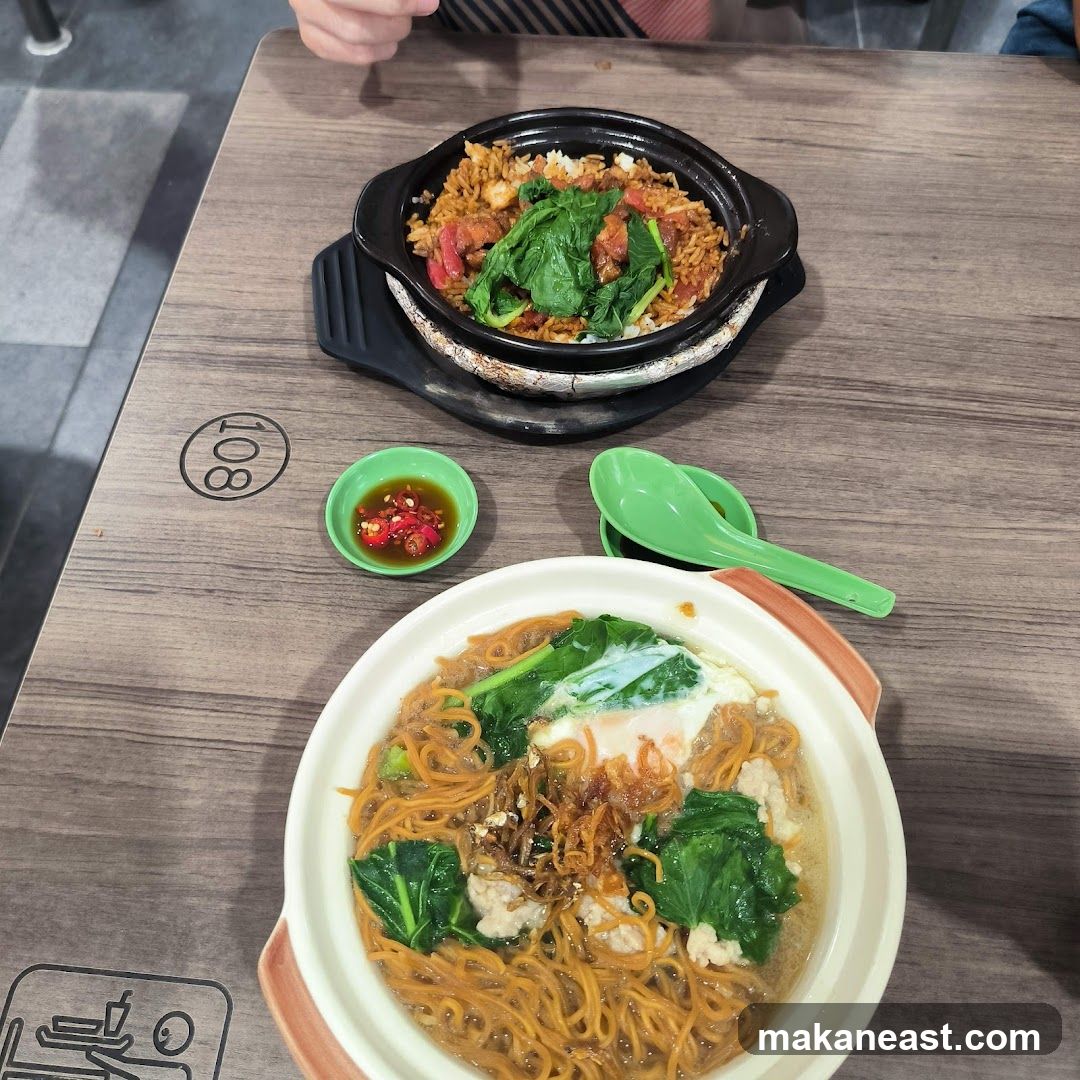 Noodles and Claypot Rice