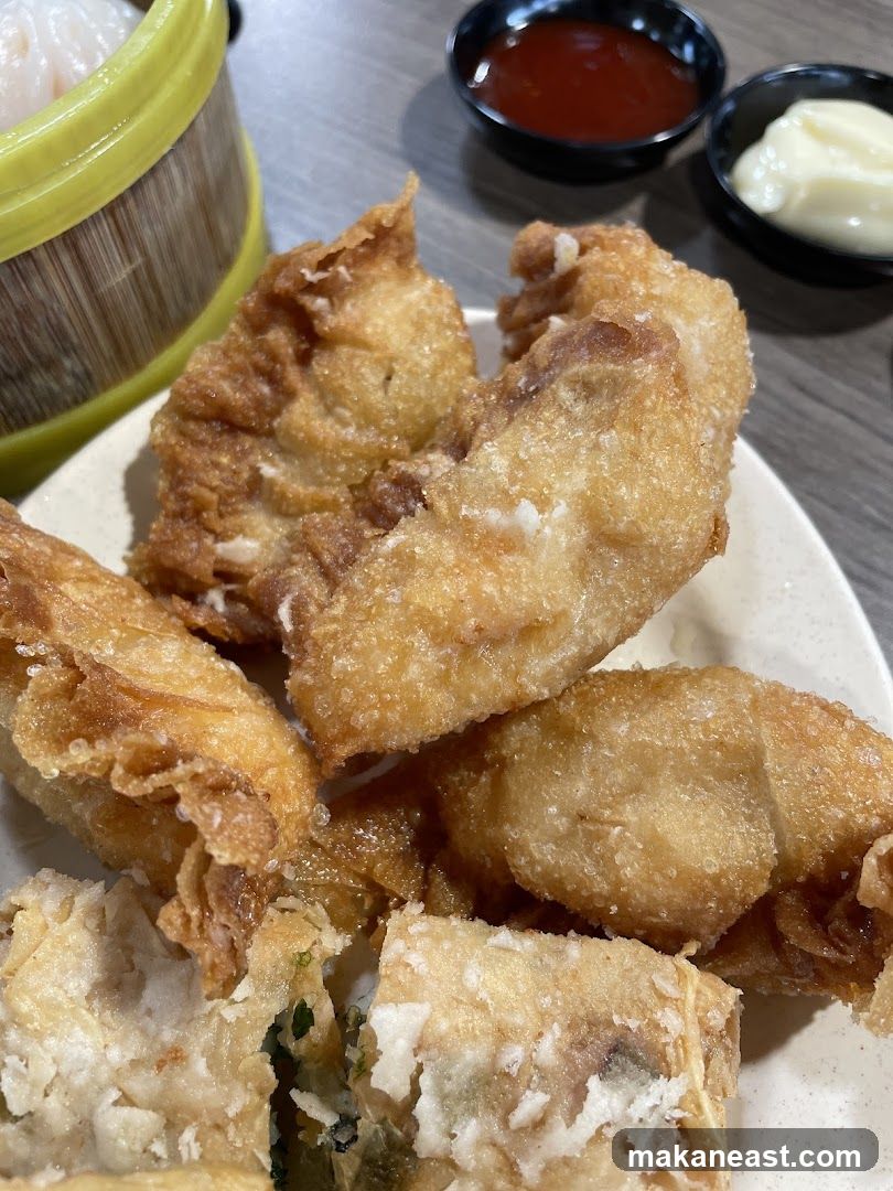 Fried Appetizers with Dipping Sauces